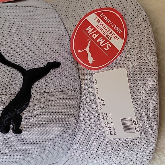 PUMA- EVERCAT MESH STRETCH FIT CAP UNISEX SIZE S/M - Picture 5 of 6